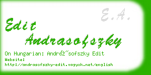 edit andrasofszky business card